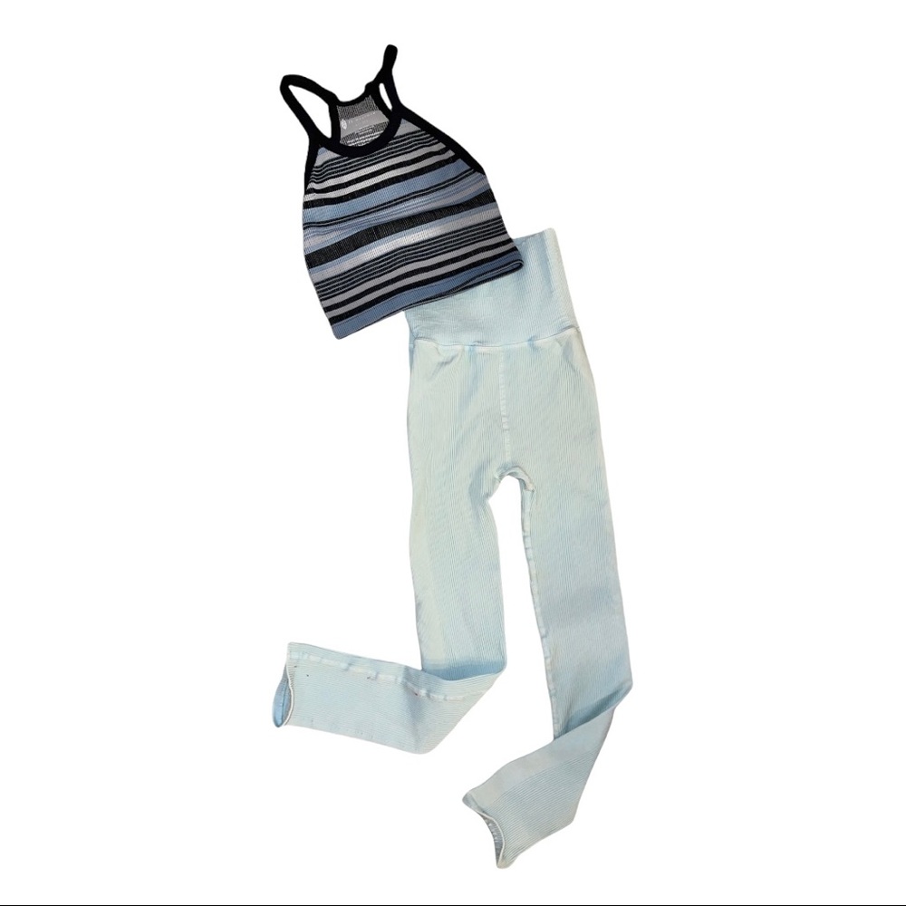 NEW Free People Movement Happiness Runs Top & Leggings Set - Picture 9 of 9
